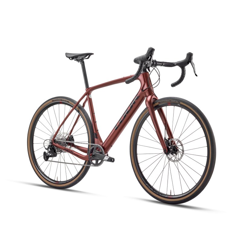 Vélo Gravel Look 765 Rouge Metallic Satin – Image 2